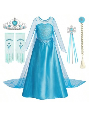 
						Rochie Shein Kids, albastru