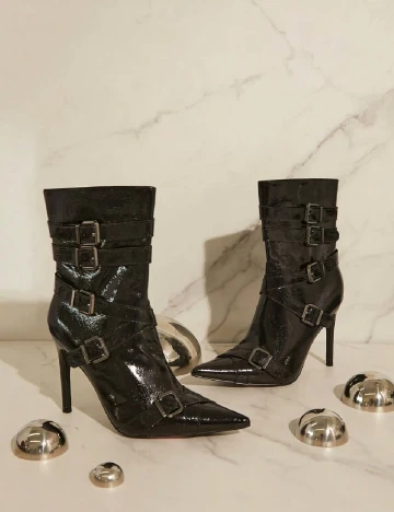 Botine SHEIN, negru Negru