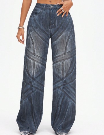 
						Blugi SHEIN, albastru