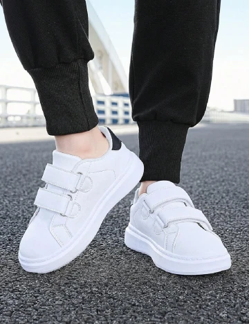 Adidasi Shein Kids, alb Alb