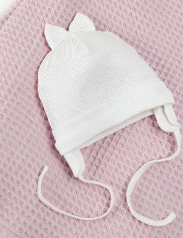 Caciula Cool Club, alb