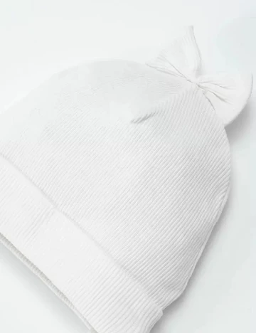 Caciula Cool Club, alb Alb