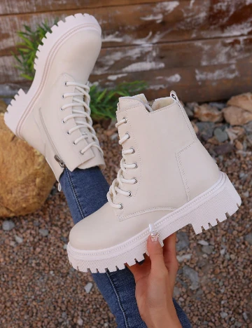 Ghete SHEIN, crem Crem