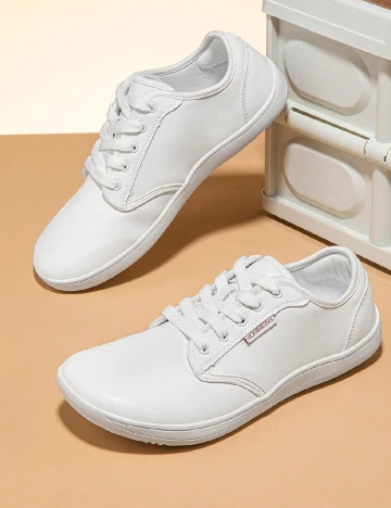 Adidasi SHEIN, alb Alb