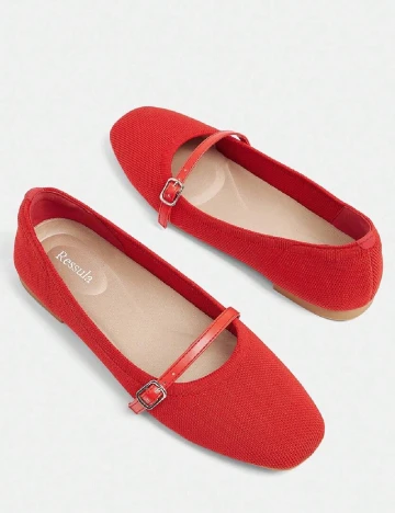 Balerini SHEIN, rosu Rosu