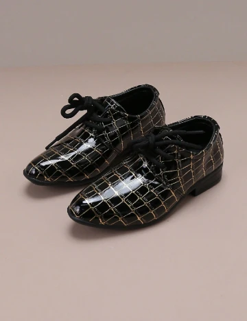 Pantofi Shein Kids, negru Negru