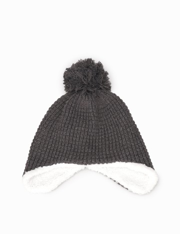 
						Caciula Cool Club, gri