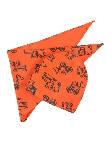 Set caciula si bandana Cool Club, portocaliu Portocaliu