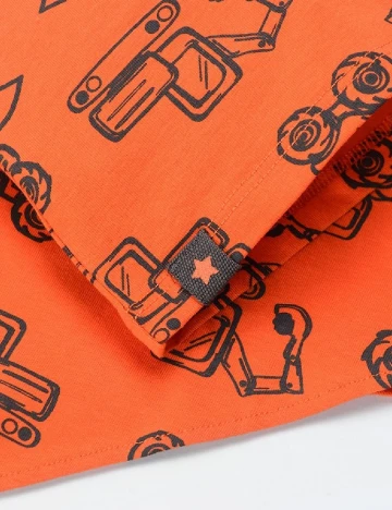 Set caciula si bandana Cool Club, portocaliu Portocaliu