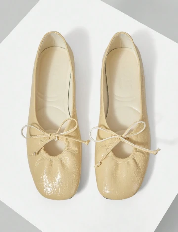 Balerini SHEIN, galben Galben