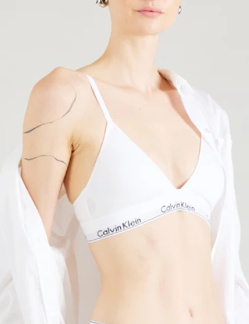 Sutien Calvin Klein, alb Alb