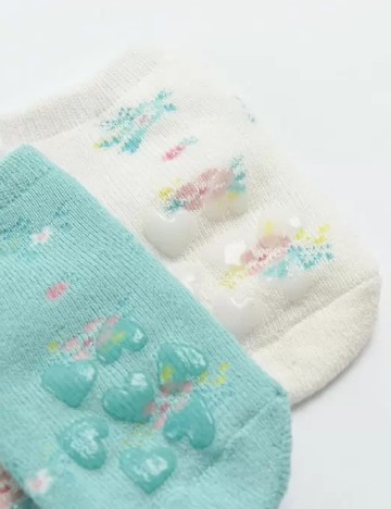 Set sosete 2 perechi Cool Club, alb/albastru