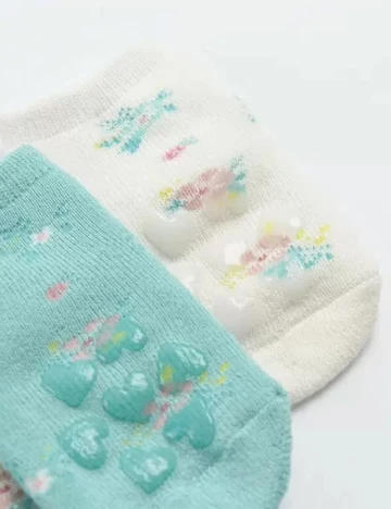 Set sosete 2 perechi Cool Club, alb/albastru Alb