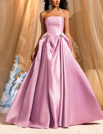 
						Rochie lunga SHEIN, roz