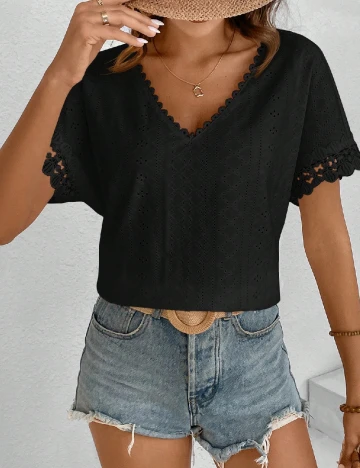 Bluza SHEIN, negru Negru