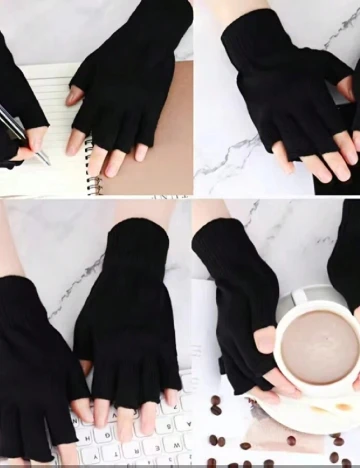 Set manusi 5 perechi SHEIN, negru Negru