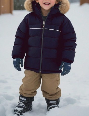 
						Geaca Shein Kids, bleumarin