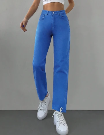 Blugi SHEIN, albastru Albastru