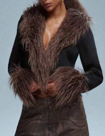 Jacheta SHEIN, negru Negru