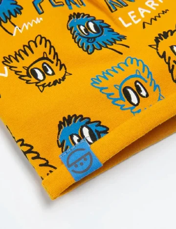 Caciula Cool Club, galben Galben