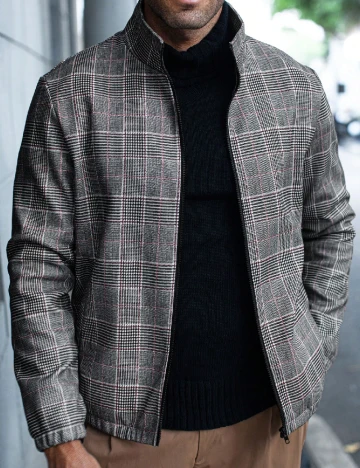 Jacheta SHEIN, gri Gri