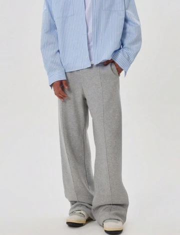 Pantaloni Musero, gri Gri