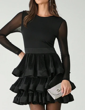 Rochie scurta SHEIN, negru Negru