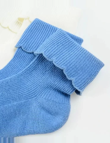 Set sosete 3 perechi Cool Club, alb/albastru Albastru