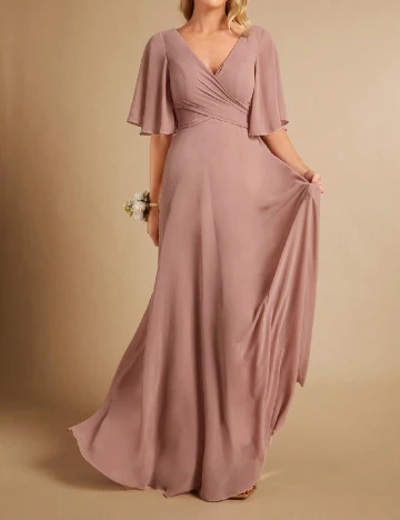 Rochie lunga SHEIN, roz pudra Roz