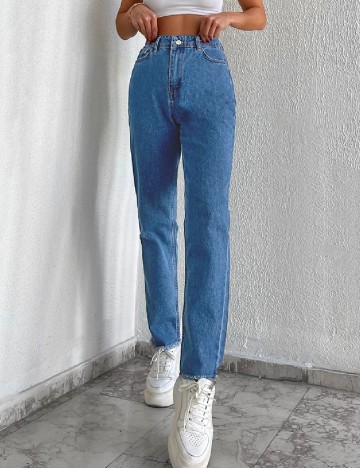 
						Blugi SHEIN, albastru