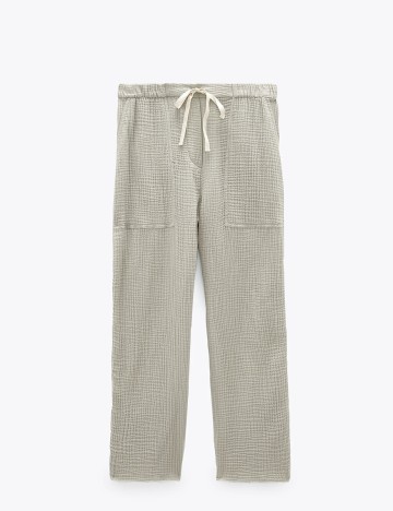 Pantaloni Zara, bej, M