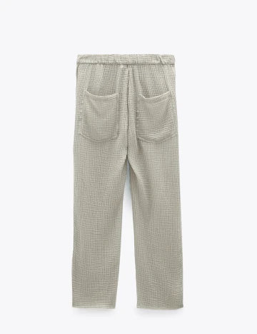 Pantaloni Zara, bej, M