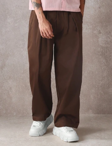 Pantaloni SUMWON, maro Maro