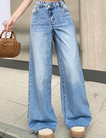 
						Blugi Shein Kids, albastru