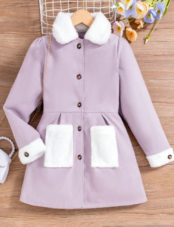 Palton Shein Kids, mov Mov