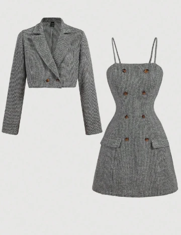 Compleu SHEIN, gri Gri