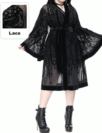 Rochie medie Romwe Plus Size, negru Negru