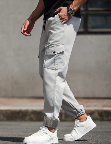 Pantaloni SHEIN, gri Gri