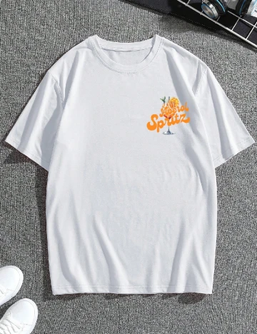 Tricou SHEIN, alb Alb