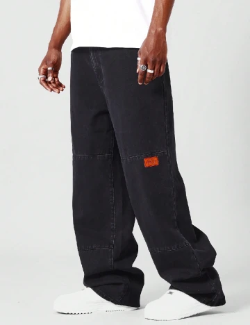 Blugi SUMWON, negru Negru