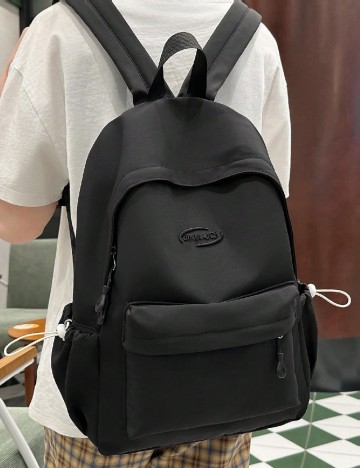 
						Ghiozdan Shein Kids, negru