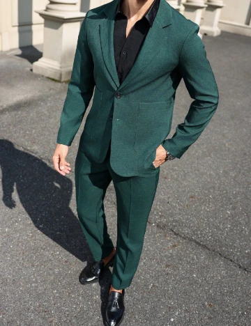 Costum SHEIN, verde Verde