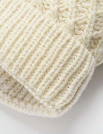 Caciula Cool Club, crem/galben Galben