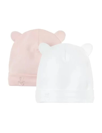 Set Caciuli 2 bucati Cool Club, alb/roz Alb