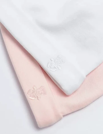 Set Caciuli 2 bucati Cool Club, alb/roz Alb