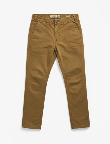 Pantaloni Pull&Bear, maro Maro