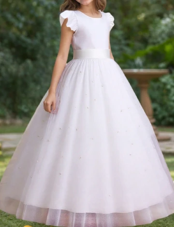 Rochie Shein Kids, alb Alb