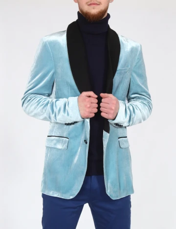 Sacou Zara, turcoaz Albastru