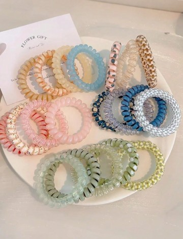 
						Set elastice de par SHEIN, mix culori