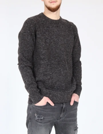 Pulover Pull&Bear, gri Gri